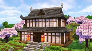 МАЙНКРАФТ  Как построить японский дом  - Minecraft новые видео