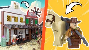 Как построить Мир Дикого Запада из LEGO [SewaParts]
