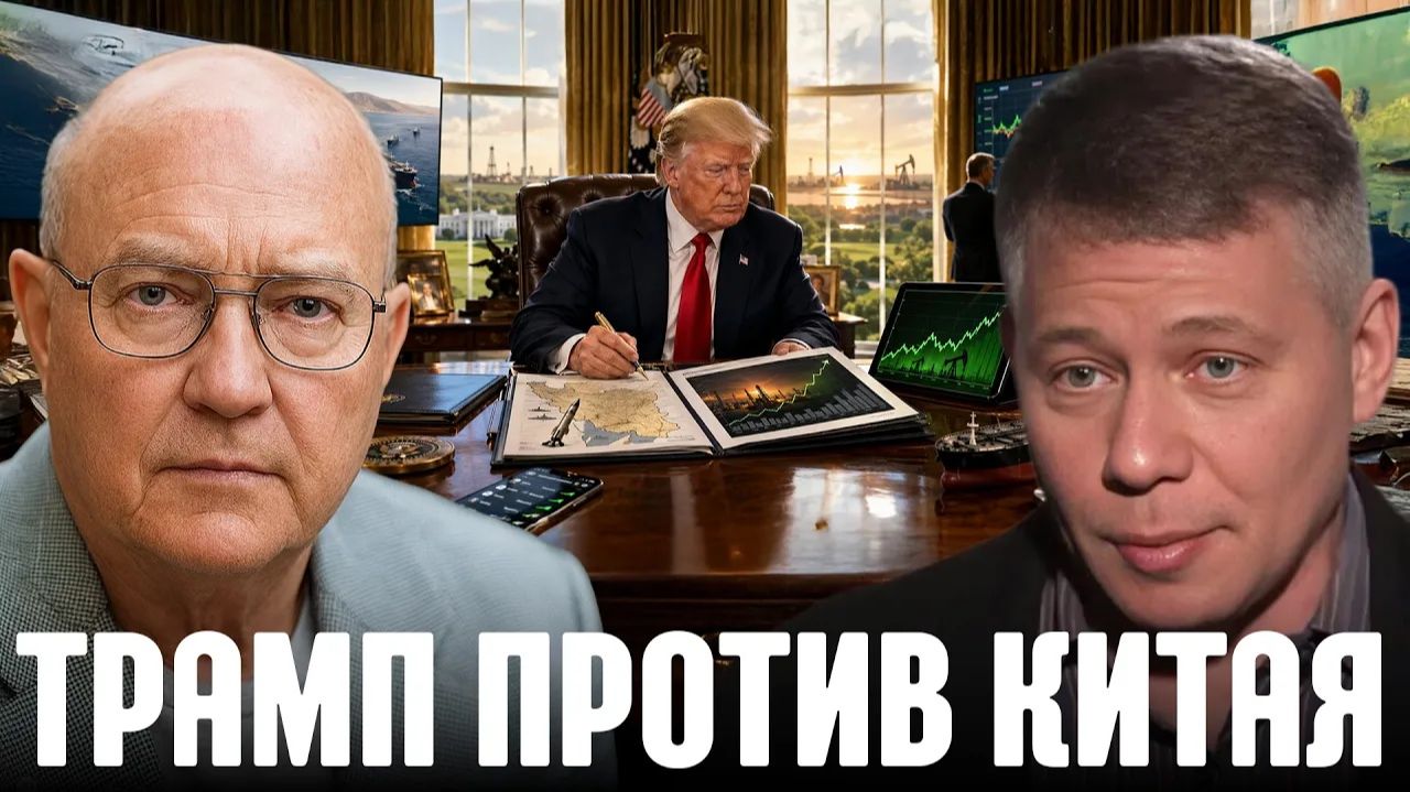 КРАПИВНИК Станислав. Политика и прибыль: как Трамп играет на нефти - Крапивник и Уилкерсон смотреть онлайн