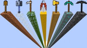 Какой инструмент самый быстрый в Minecraft Эксперимент