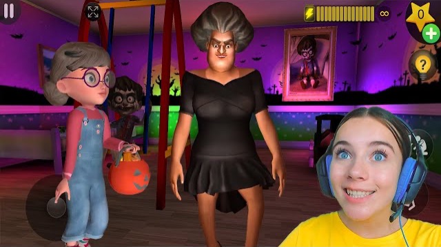 МИСС ТИ ХЭЛЛОУИН Злая Учительница Scary Teacher 3D смотреть онлайн
