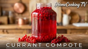 🥤Компот из красной смородины на зиму