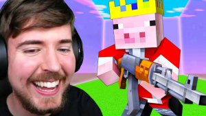 Мистер Бист. Сто блогеров сойдутся в самом опасном состязании на планете. Minecraft MrBeast