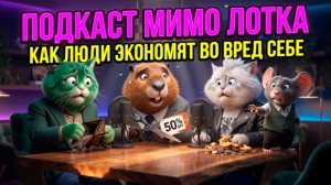 Как люди экономят себе ВО ВРЕД 🤦♂️ Нелепые двуногие | Подкаст котов «Мимо лотка» Сладкий Кактус