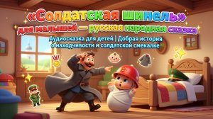 💂♂️🧥👶✨ «Солдатская шинель» для малышей — русская народная сказка | Аудиосказка для детей