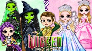 Кейпоп Охотницы на Демонов Руми, Зоуи, Мира и Джину стали героями Wiсked - Бумажные Куклы и Сюрпризы