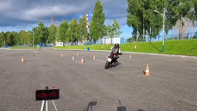 Gymkhana GP 2026/ stage 3/ Heat 2 / 46,300 / Дарья Будагова / Yamaha MT-03 смотреть онлайн