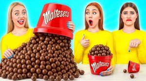Большая, Средняя или Маленькая Тарелка Челлендж # Смешные Кулинарные Войны от Multi DO Challeng