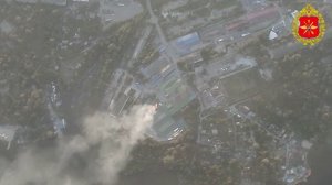 Поражения двух логистических центров противника с помощью БпЛА «Герань-4 Сикер» в г. Запорожье