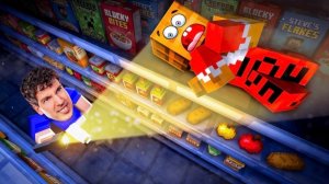 НЕ ИГРАЙ В ПРЯТКИ В ТОРГОВОМ ЦЕНТРЕ НОЧЬЮ!😱 МАЙНКРАФТ