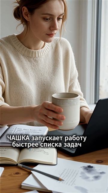 Чашка запускает работу быстрее списка задач Чашка запускает работу быстрее списка задач