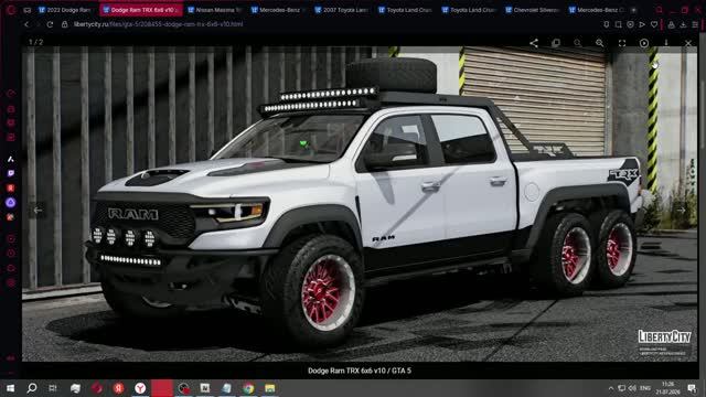 Dodge Ram TRX 6x6 v10 скачать установить краш тест драйв обзор тюнинг в гта 5 смотреть онлайн