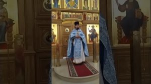 Обретение Казанской иконы Божией Матери. О заступничестве Богородицы. Проповедь о. Вячеслава.21.7.26