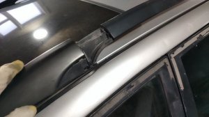 Как снять рейлинги Toyota Caldina