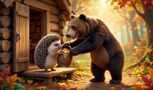К Ёжику на день рождения