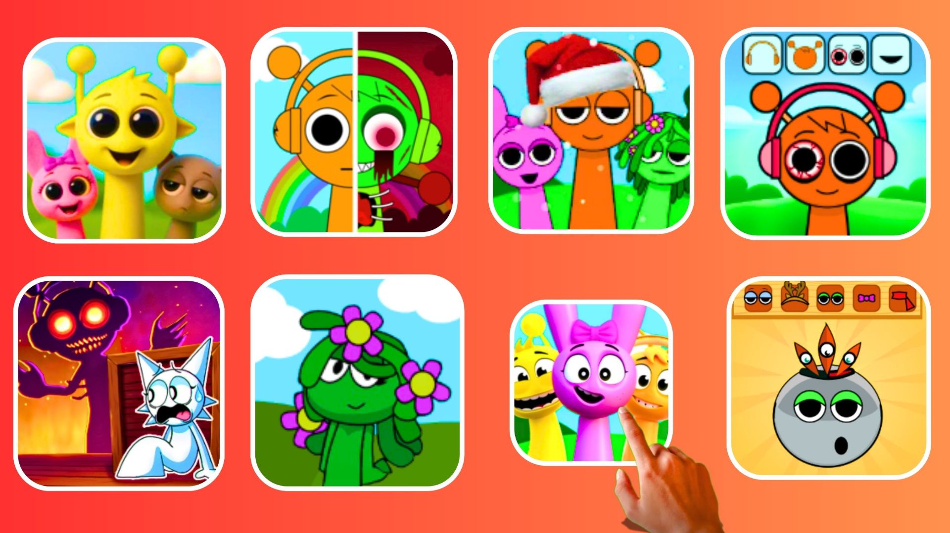 🌈INCREIBOX SPRUNKI games смотреть онлайн