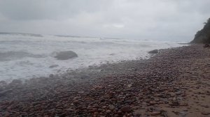 Балтийское море штормит; 21.07.2026.