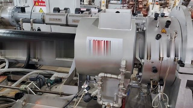 Линия для производства композитных труб со стальным каркасом, модель S350