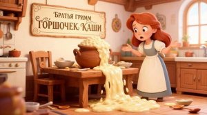 Сказка на ночь для детей «Горшочек каши» Братья Гримм