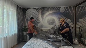 Отвечаю на многие вопросы где заказать такую красоту. Приехали на дачу всем работу раздала и себе.