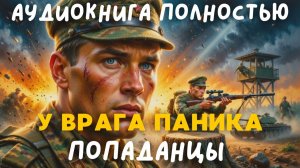 АУДИОКНИГА ПОЛНОСТЬЮ: У ВРАГА ПАНИКА / ПОПАДАНЦЫ