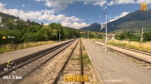 🚄 4К SmartTV ➤ 🌄 Марсель → Бриансон, Франция, июнь 2025 года! 🌄 Часть четвёртая, 4/4