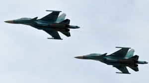 Истребители Су-34 уничтожили три пункта дислокации подразделений ВСУ