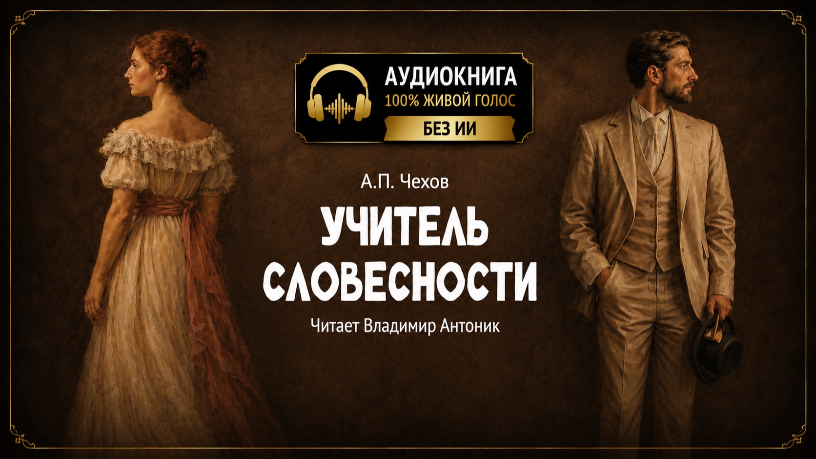 «Учитель словесности». А.П. Чехов. Аудиокнига. Читает Владимир Антоник