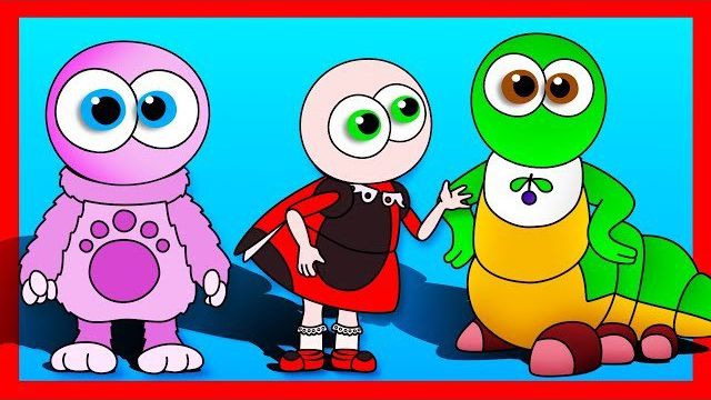 РАСКРАСКА Рисуем ЛУНТИКА и Учим Цвета - Развивающее видео смотреть онлайн