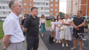 В Серпухове восстанавливают детскую площадку в микрорайоне Ивановские Дворики