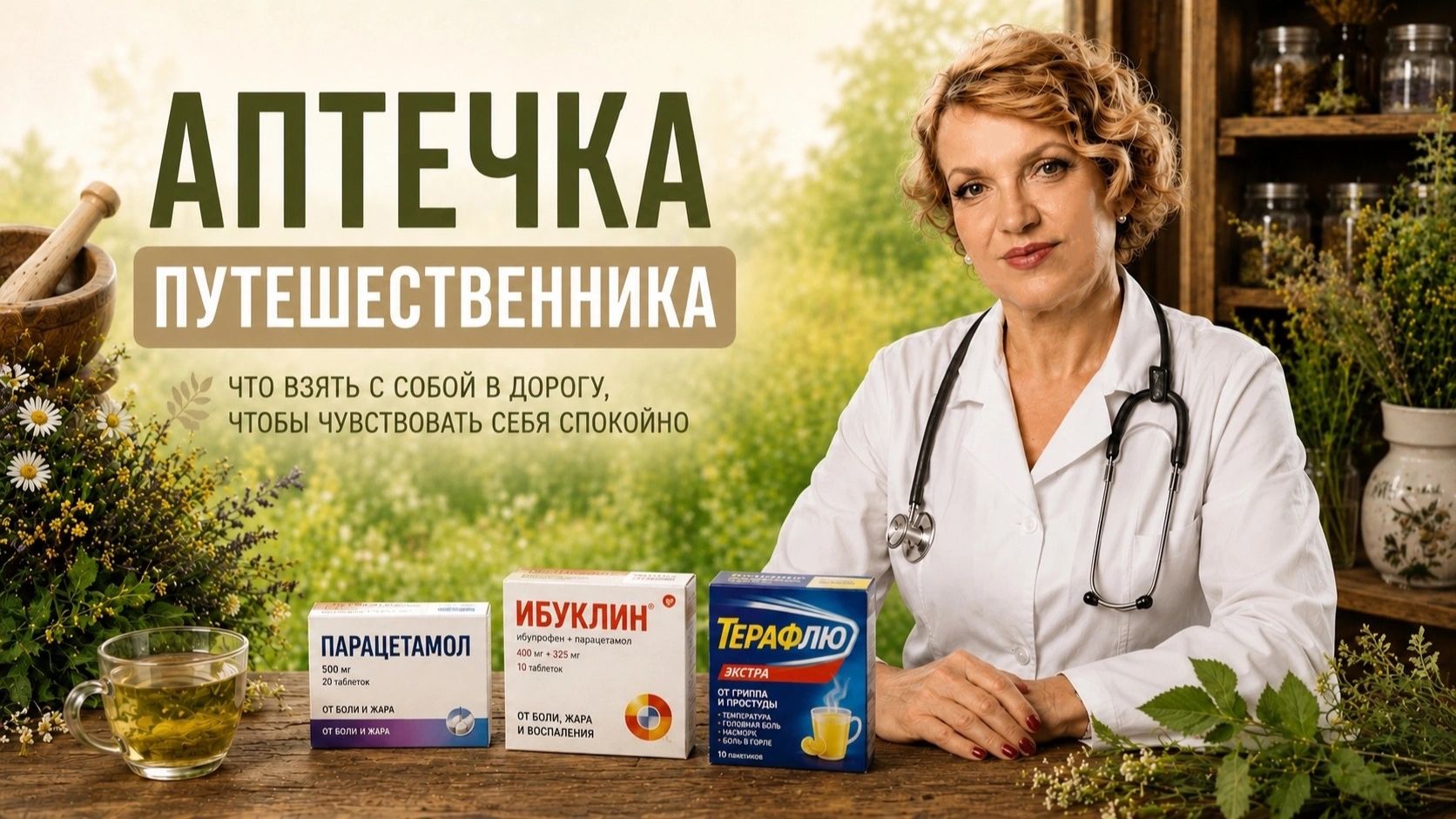 АПТЕЧКА В ДОРОГУ: ПОЛНЫЙ СПИСОК ЛЕКАРСТВ, КОТОРЫЕ РЕАЛЬНО ПРИГОДЯТСЯ смотреть онлайн