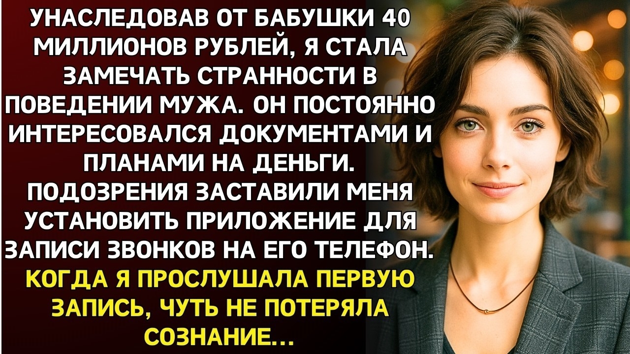 Истории из жизни/Прослушала запись с телефона мужа, я чуть не упала/Аудиорассказы жизненные смотреть онлайн