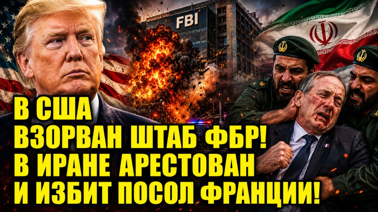 США в шоке: взорван штаб ФБР! Иран жёстко унизил Францию смотреть онлайн