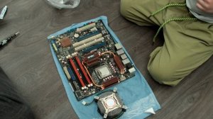 Сборка старого компьютера часть 3