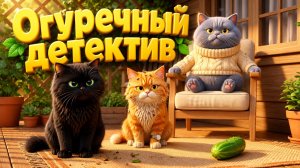 Приключения кошечки Буси: 60 серия. Огуречный детектив