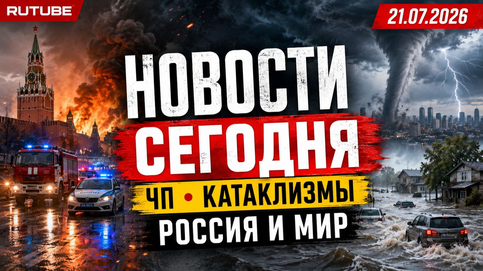 НОВОСТИ СЕГОДНЯ 21.07.2026 | ЧП в Москве, катаклизмы, главные происшествия в России и мире