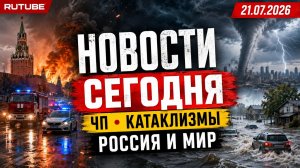 НОВОСТИ СЕГОДНЯ 21.07.2026 | ЧП в Москве, катаклизмы, главные происшествия в России и мире