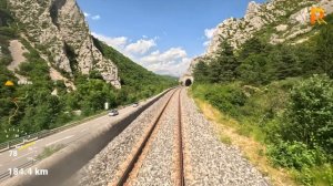 🚄 4К SmartTV ➤ 🌄 Марсель → Бриансон, Франция, июнь 2025 года! 🌄 Часть третья, 3/4
