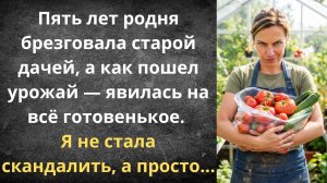 Выгнала наглую родню с дачи | Истории из жизни