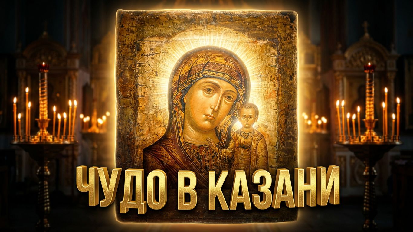 ЯВЛЕНИЕ Иконы ПРЕСВЯТОЙ БОГОРОДИЦЫ в городе КАЗАНЬ