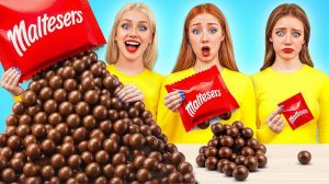 Большая, Средняя или Маленькая Тарелка Челлендж # Кухонные Гаджеты и Лайфхаки для Родителей Mul
