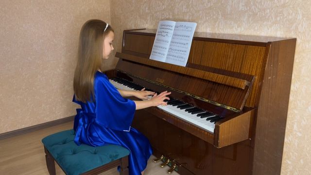 Этюд №9, К.Черни. Избранные этюды для фортепиано, редакция Г.Гермера, Часть I смотреть онлайн