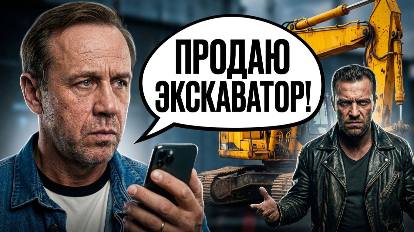 «Продаю экскаватор!» и обвинения в мошенничестве — 6 реальных разговоров с коллекторами смотреть онлайн