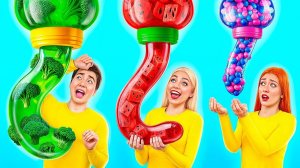 Большая, Средняя или Маленькая Тарелка Челлендж # Секретные Лайфхаки и Гаджеты от Multi DO Chal