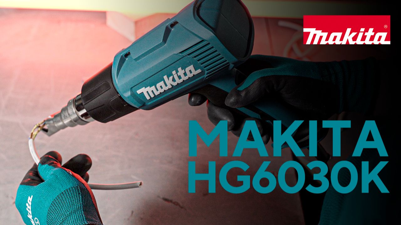 Makita HG6030 фен строительный смотреть онлайн