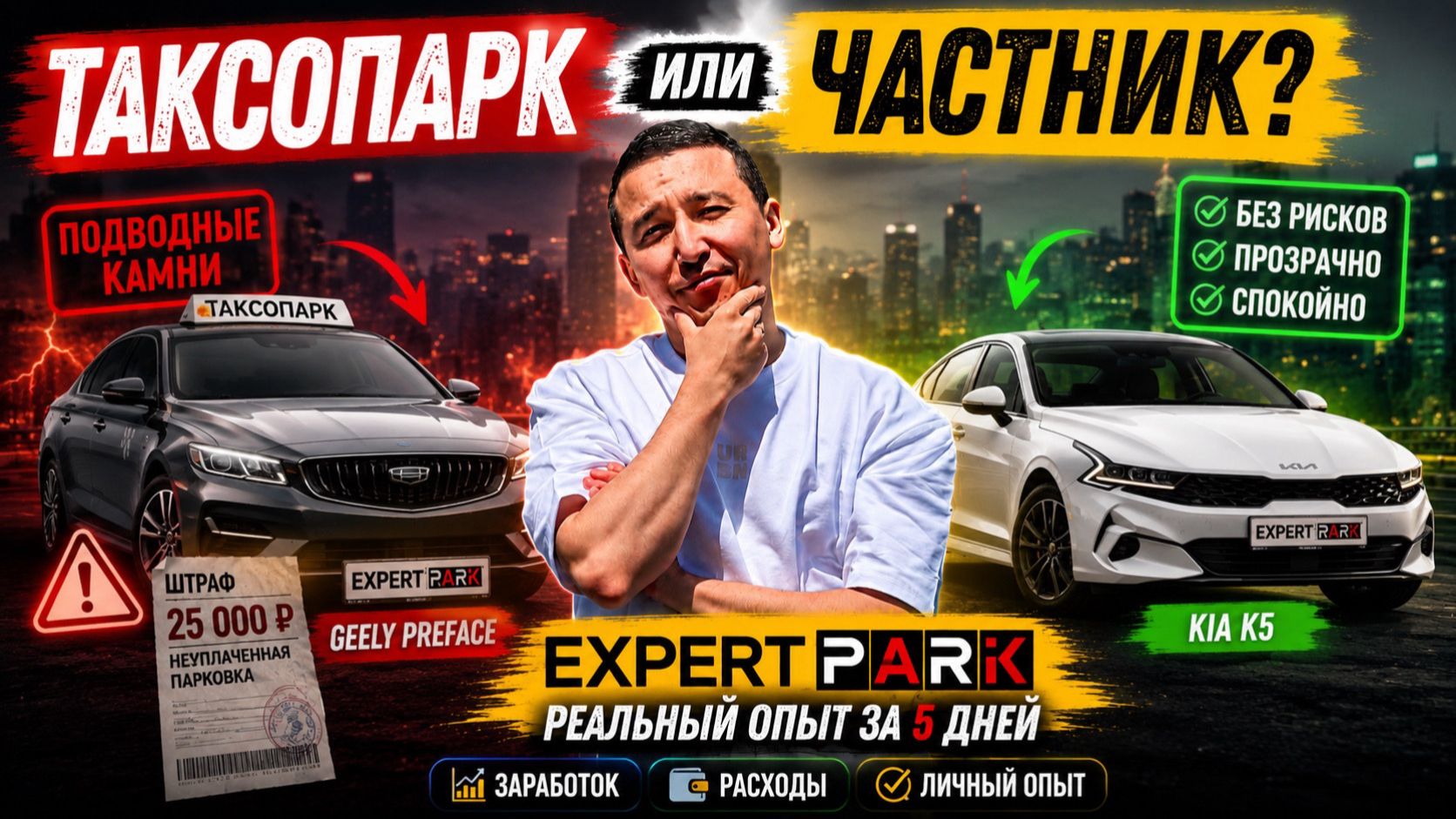 Стоит ли брать машину у таксопарка в 2026 году? Реальный опыт за 5 дней. смотреть онлайн