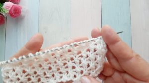 Сетчатый узор для летней футболки, топа и не только..