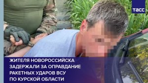 Жителя Новороссийска задержали за оправдание ракетных ударов ВСУ по Курской области