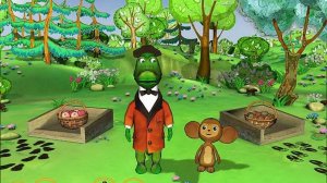 Чебурашка, развивающие игры для детей.