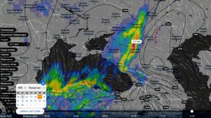 С 23 по 26 июля циклоны на юг России принесут сильные дожди. Прогноз погоды